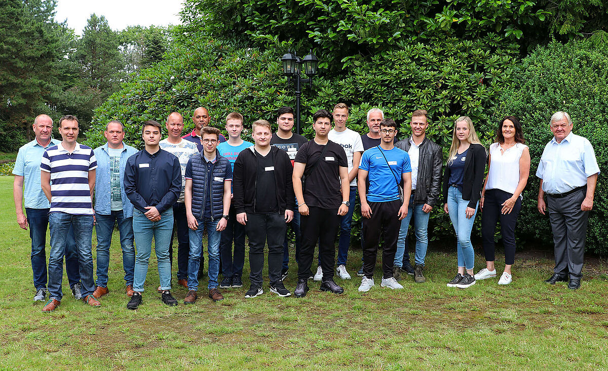 Knoll Bauunternehmen Ausbildungsstart 2019 Knoll begrüßt elf neue