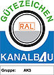 Knoll Zertifikat Gütezeichen Kanalbau 